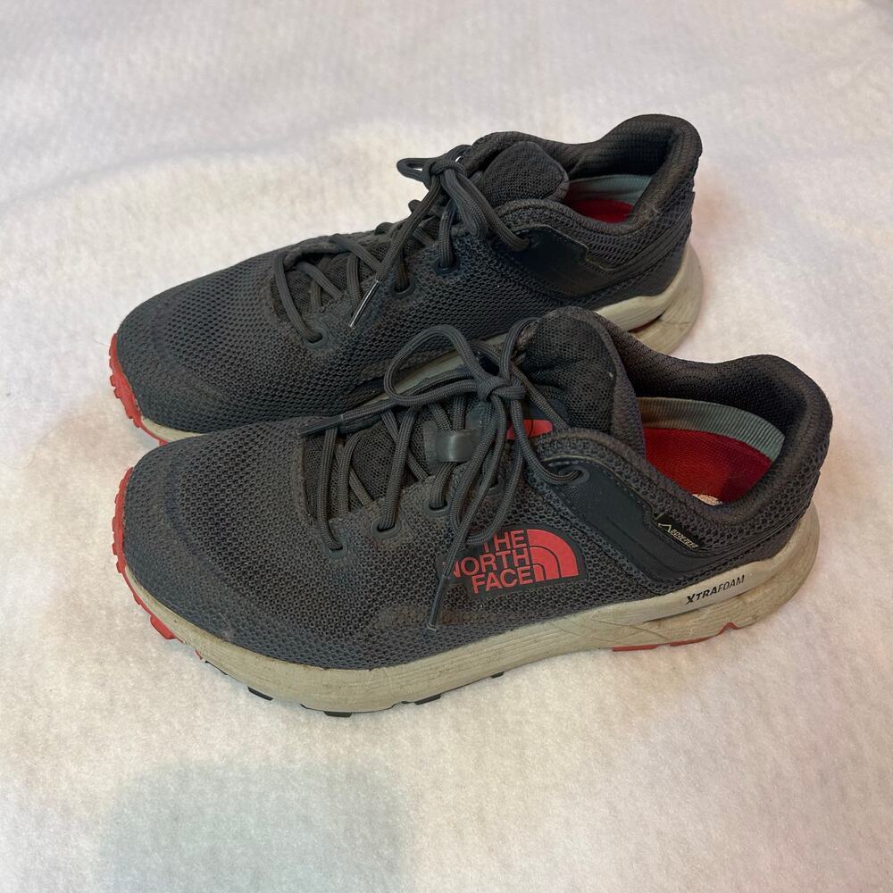 The North Face Women's Val WP Gray Mesh Waterproof Hydroseal Hiking 6.5